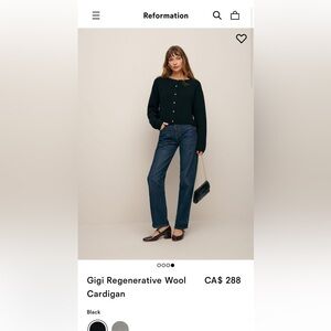 Reformation Gigi Sweater